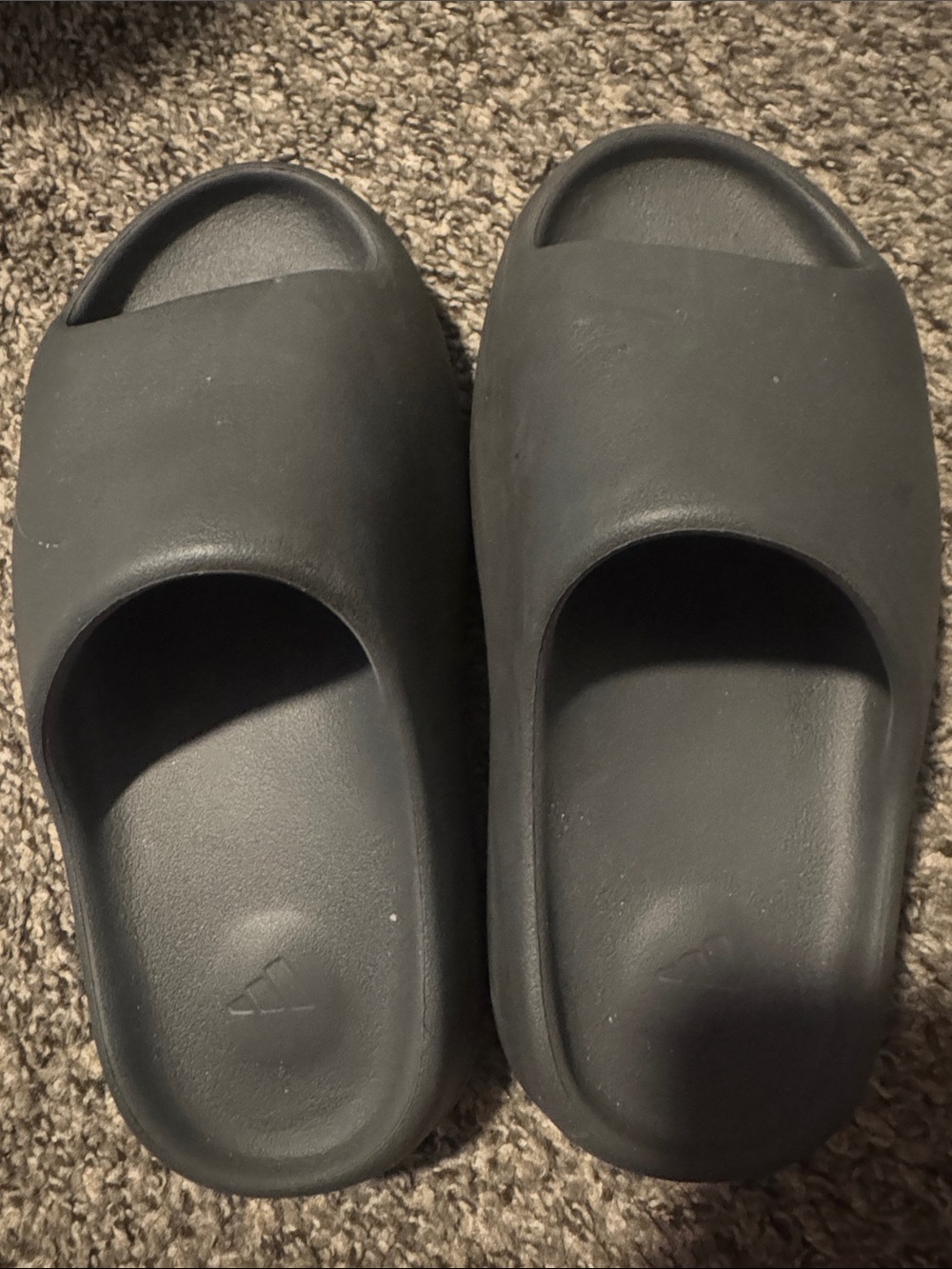adidas Black Kids Slide Sandals